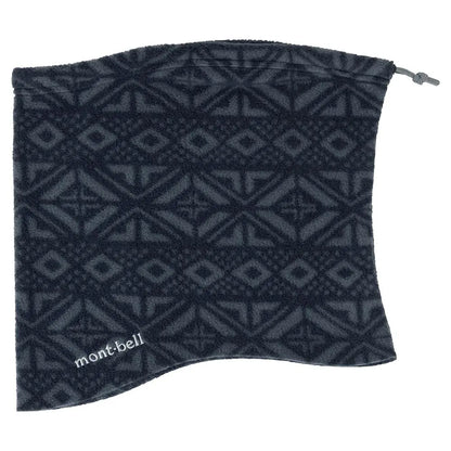 mont-bell: CLIMAPLUS100 Print Adjustable Neck Gaiter
