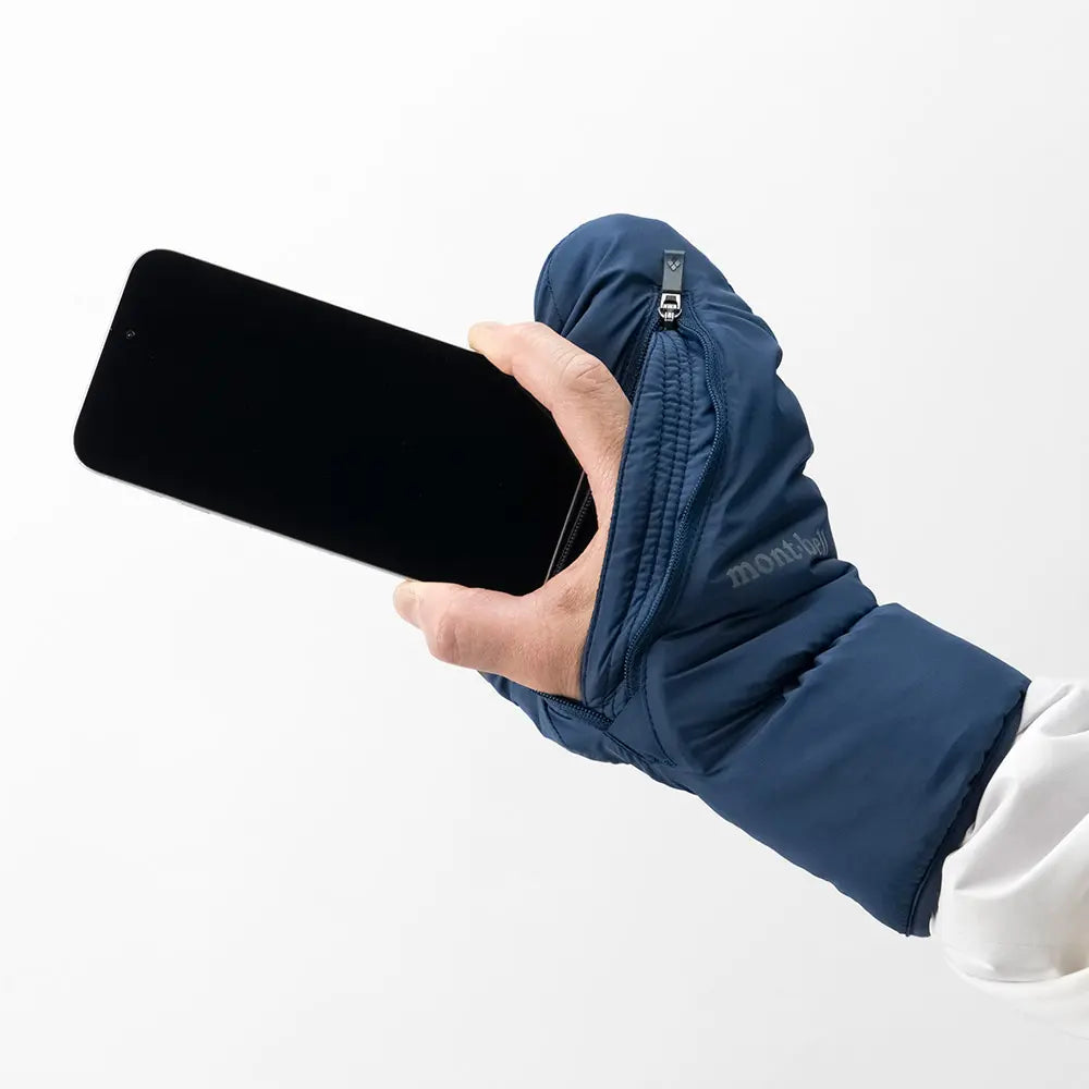 mont-bell: EXCELOFT Zip Mittens