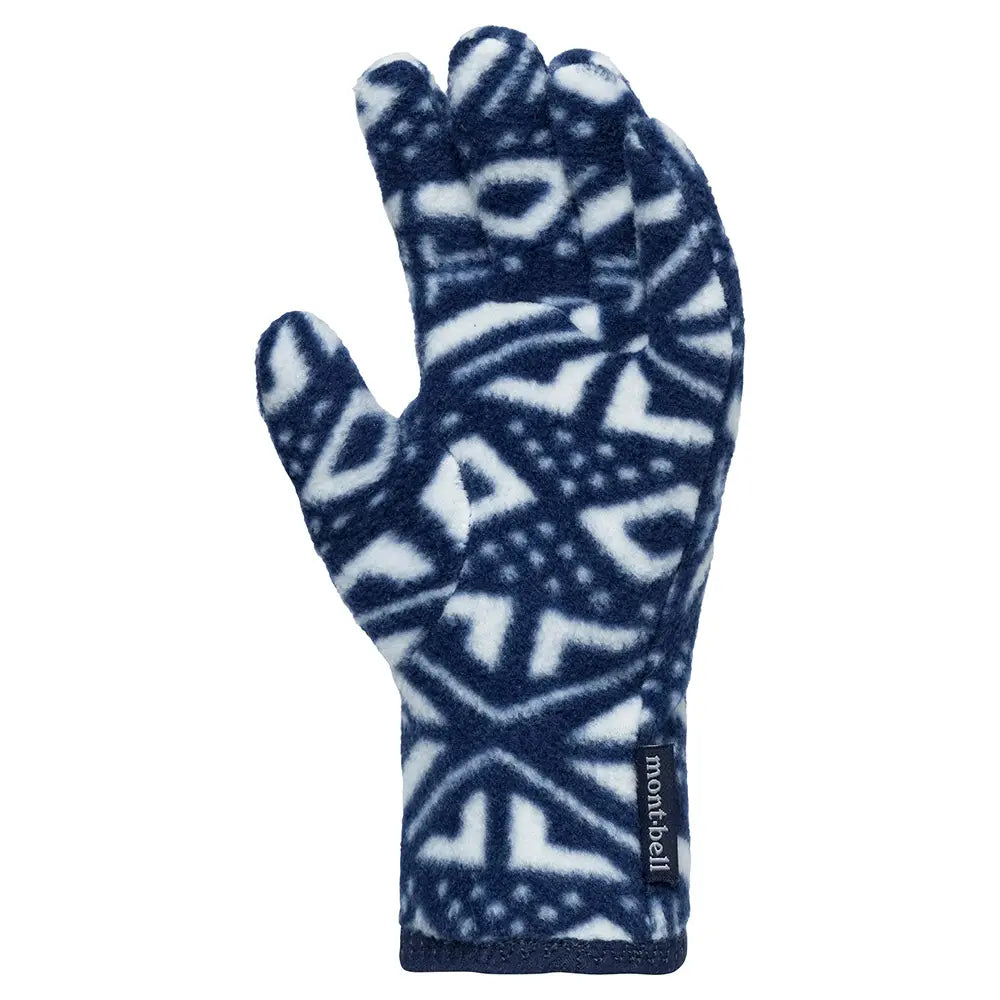 mont-bell: CLIMAPLUS100 Print Gloves Kid's