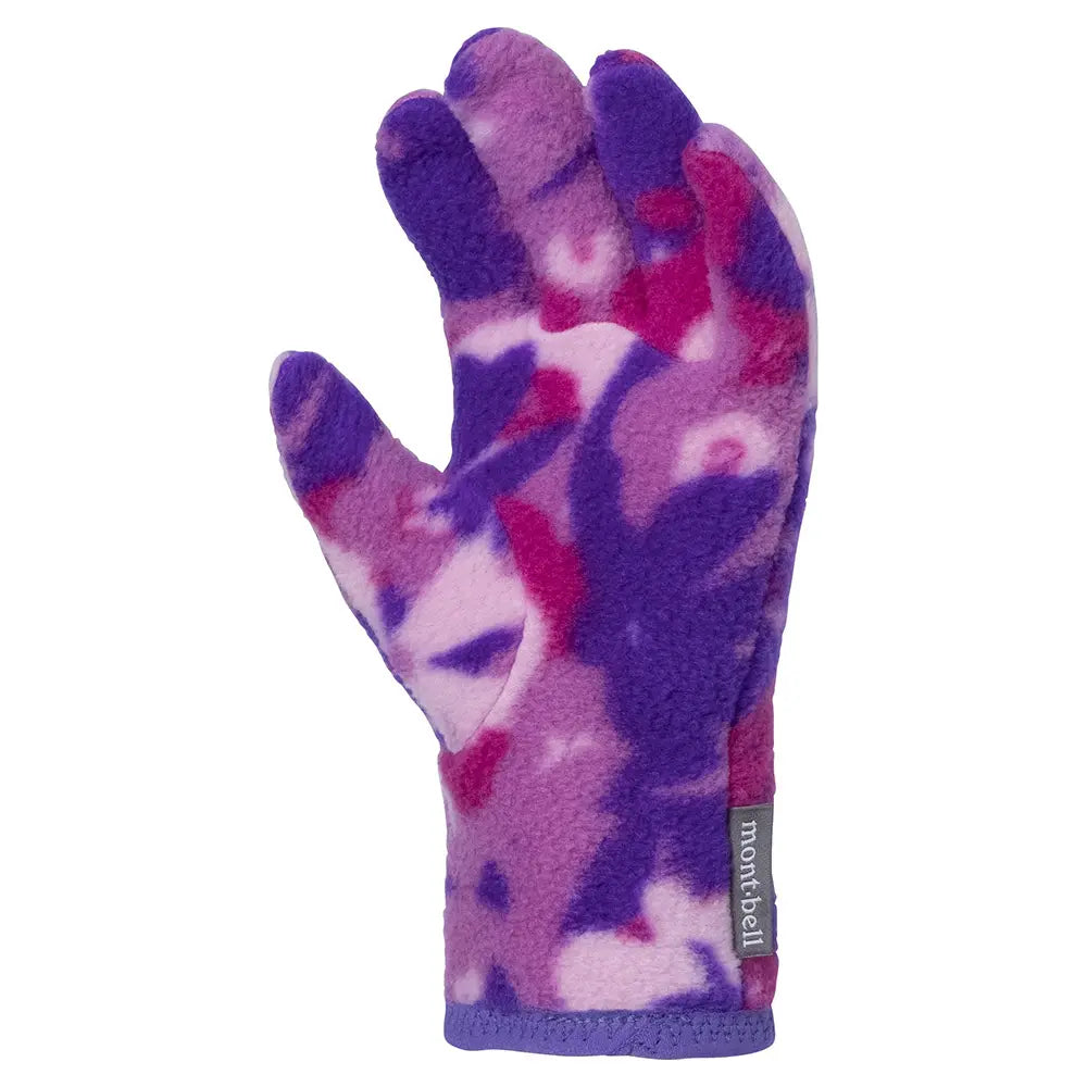 mont-bell: CLIMAPLUS100 Print Gloves Kid's