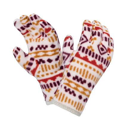 mont-bell: CLIMAPLUS100 Print Gloves Kid's