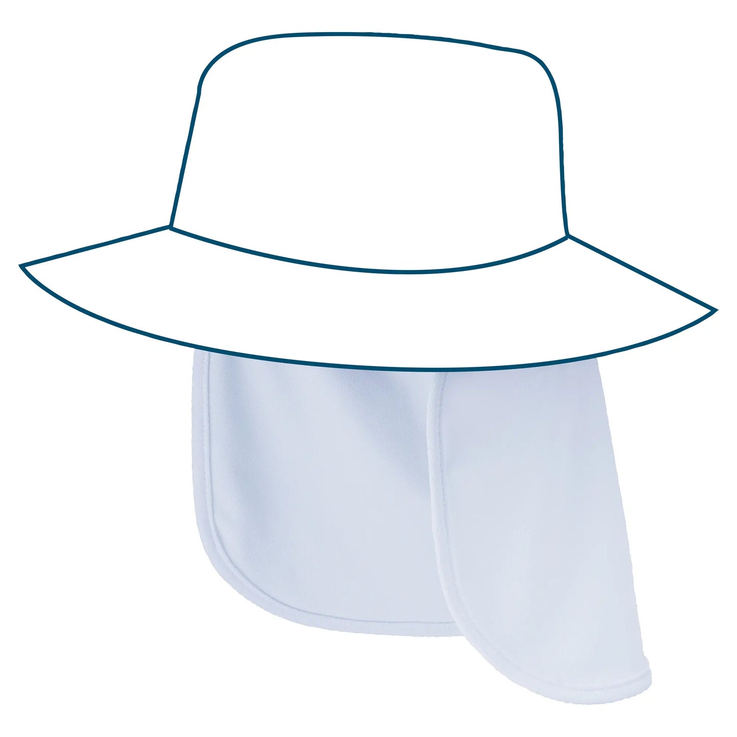 mont-bell: Wickron Cool Hat Shade Kid's