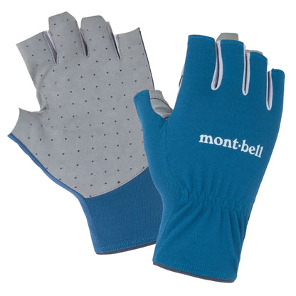 mont-bell: Wickron Cool Trekking Fingerless Gloves Men's