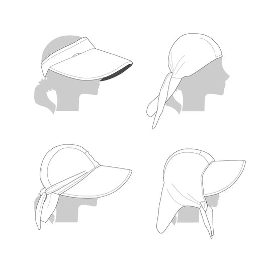 mont-bell: Wickron UV-TECT Visor w/ Detachable Shade