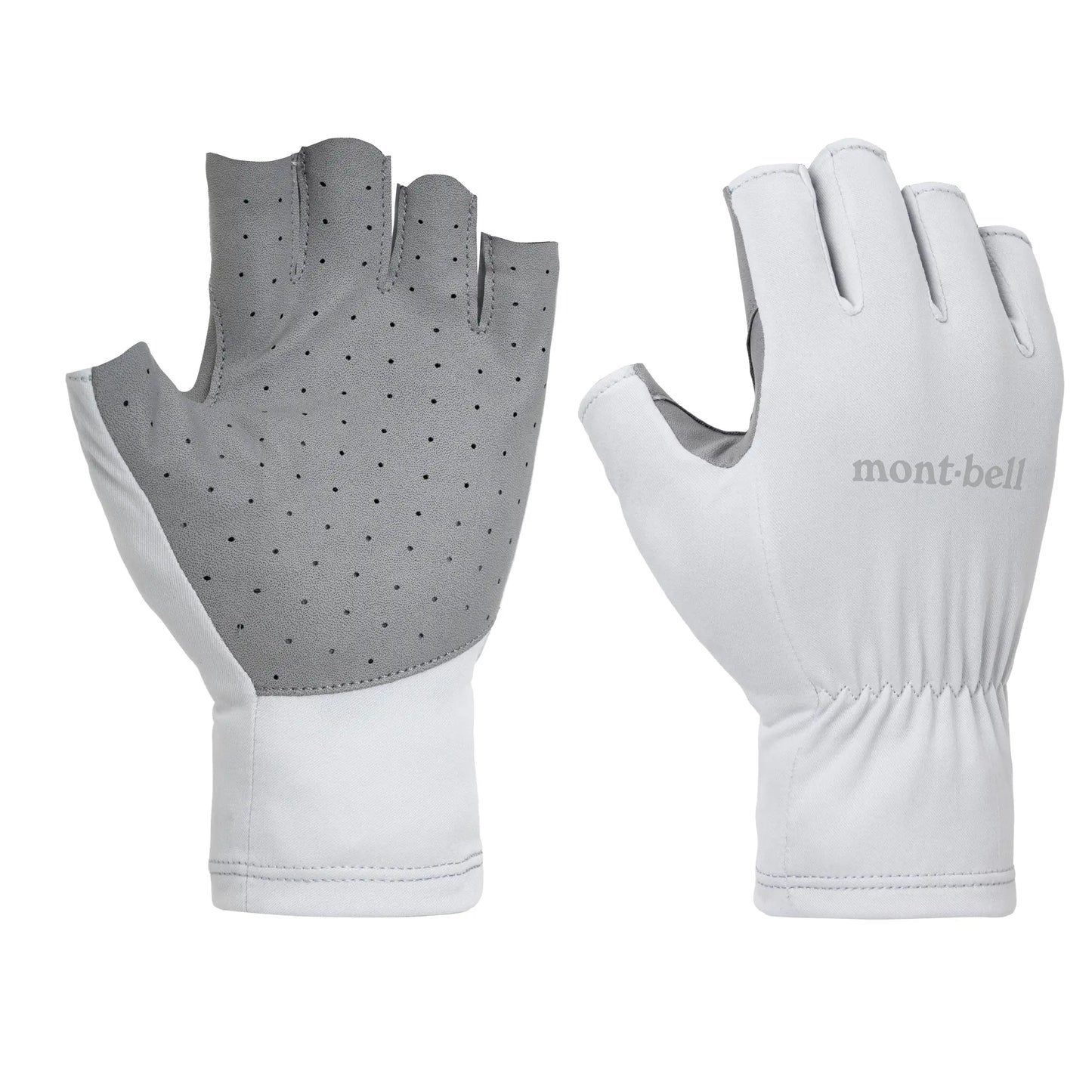 mont-bell: Wickron UV-TECT Trekking Fingerless Gloves Men's