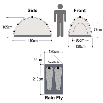 mont-bell: Stellaridge Tent 2 Rain Fly