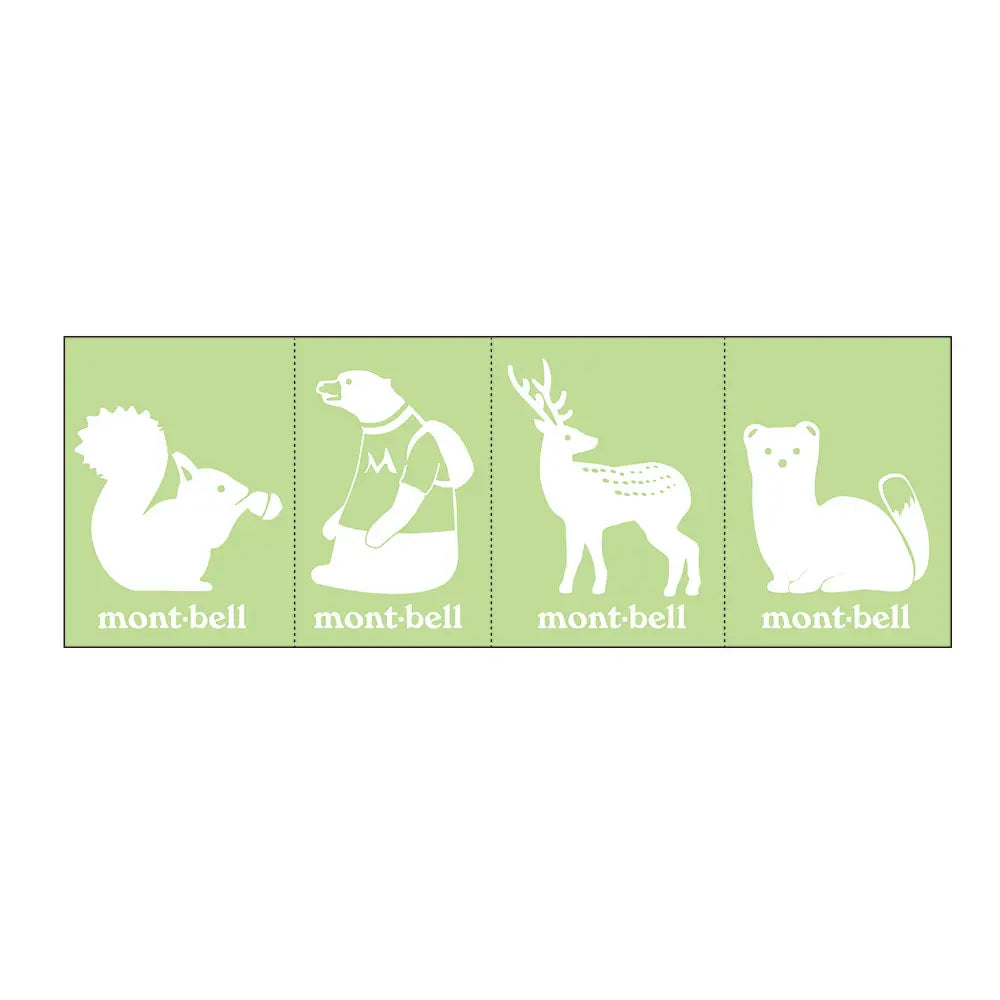 mont-bell: Bag Sticker Animals
