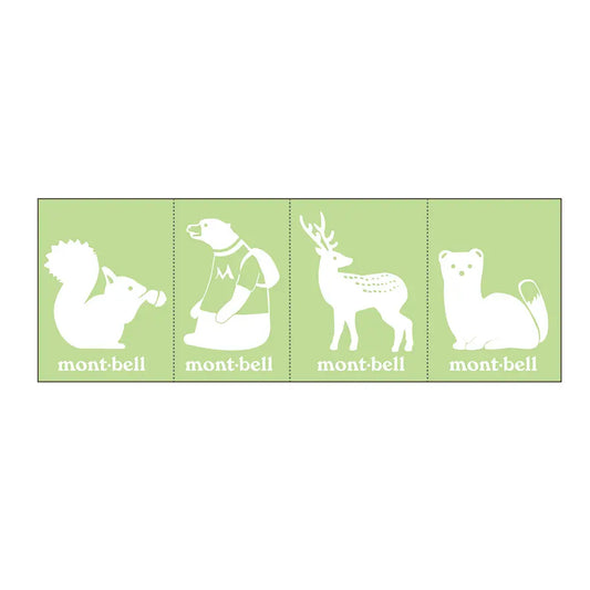 mont-bell: Bag Sticker Animals