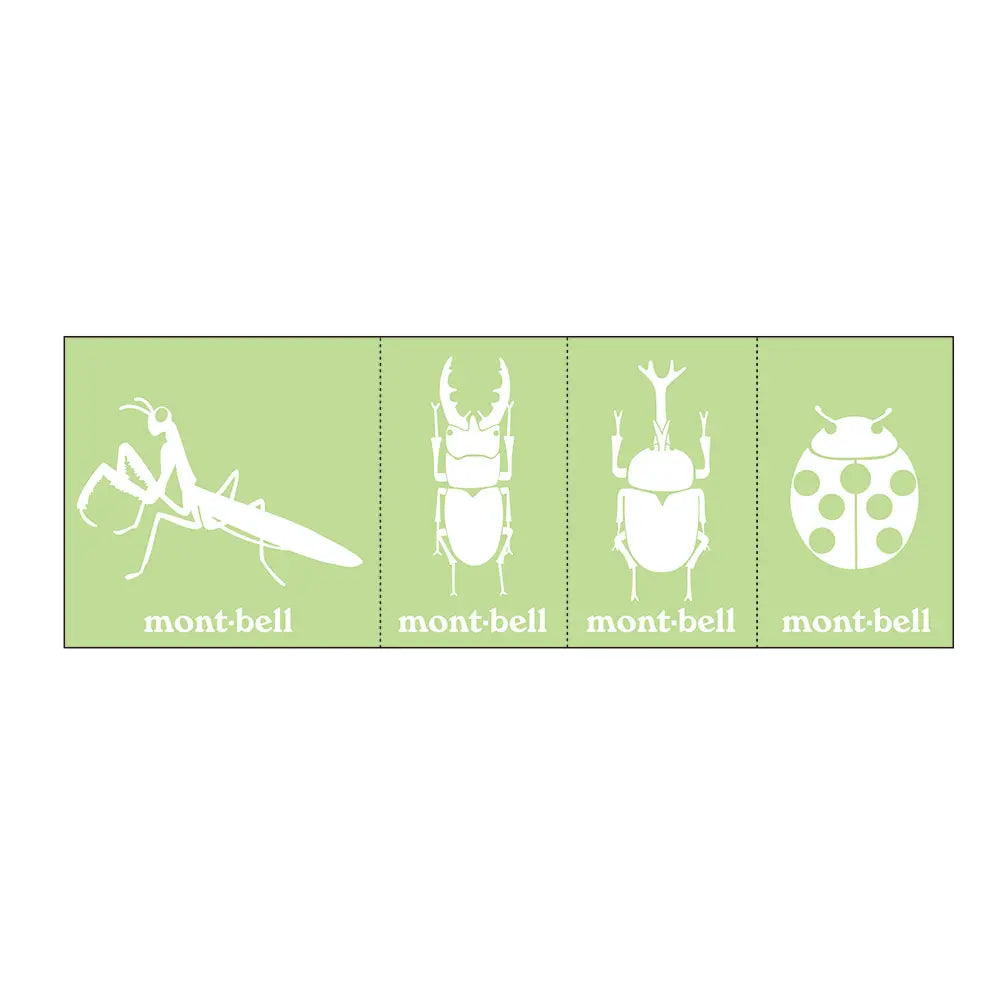 mont-bell: Bag Sticker Bugs