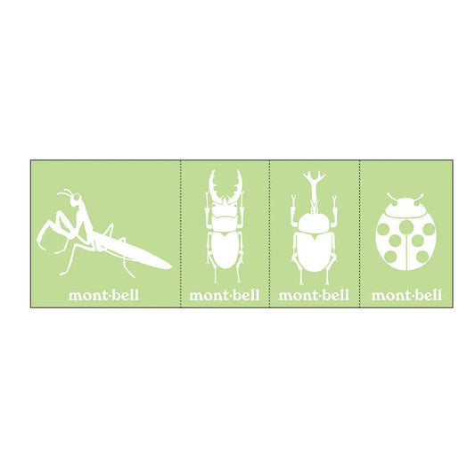 mont-bell: Bag Sticker Bugs