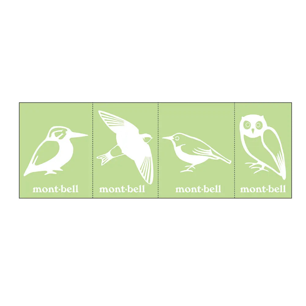 mont-bell: Bag Sticker Birds