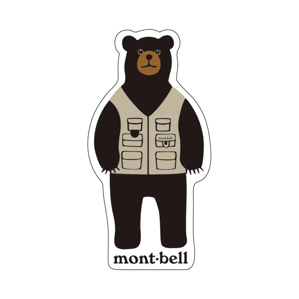 mont-bell: Sticker Monta Bear #2