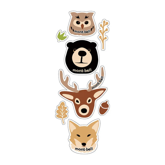 mont-bell: Sticker Mori No Doubutsutachi