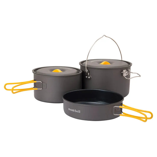 mont-bell: Alpine Cooker 16+18 Pan Set