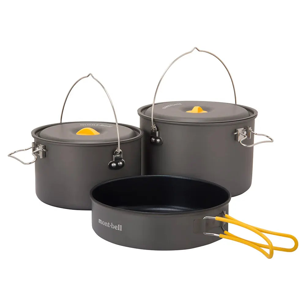 mont-bell: Alpine Cooker 18+20 Pan Set