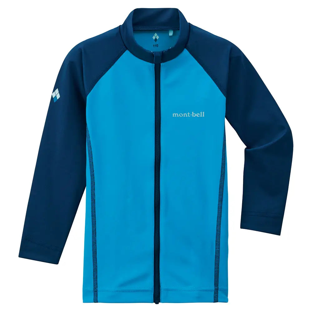 mont-bell: Aqua Body Full Zip Shirt Kid's 100 - 120