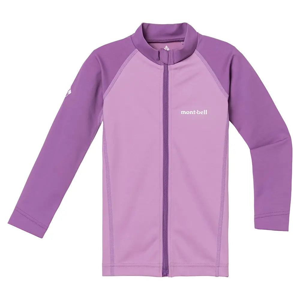 mont-bell: Aqua Body Full Zip Shirt Kid's 100 - 120