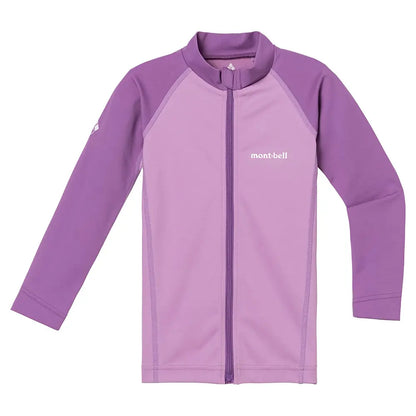 mont-bell: Aqua Body Full Zip Shirt Kid's 100 - 120