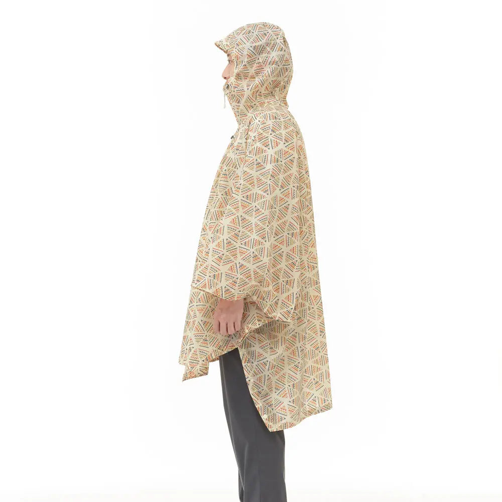 mont-bell: Print Trekking Rain Poncho