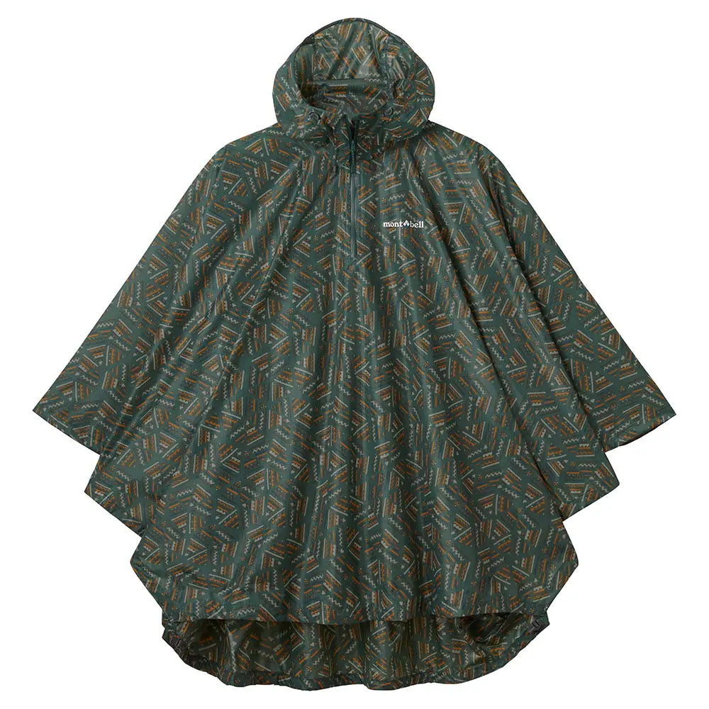 mont-bell: Print Trekking Rain Poncho