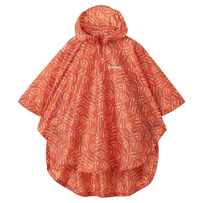 mont-bell: Print Trekking Rain Poncho Kid's 110 - 140