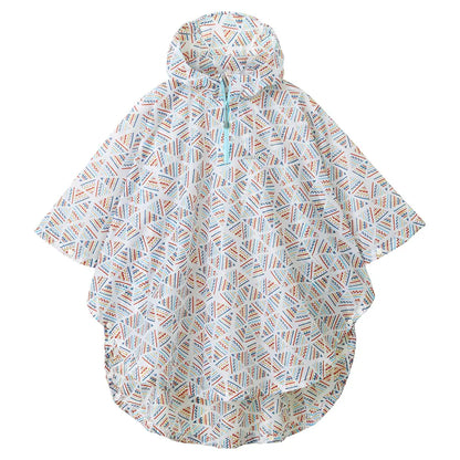 mont-bell: Print Trekking Rain Poncho Kid's 110 - 140