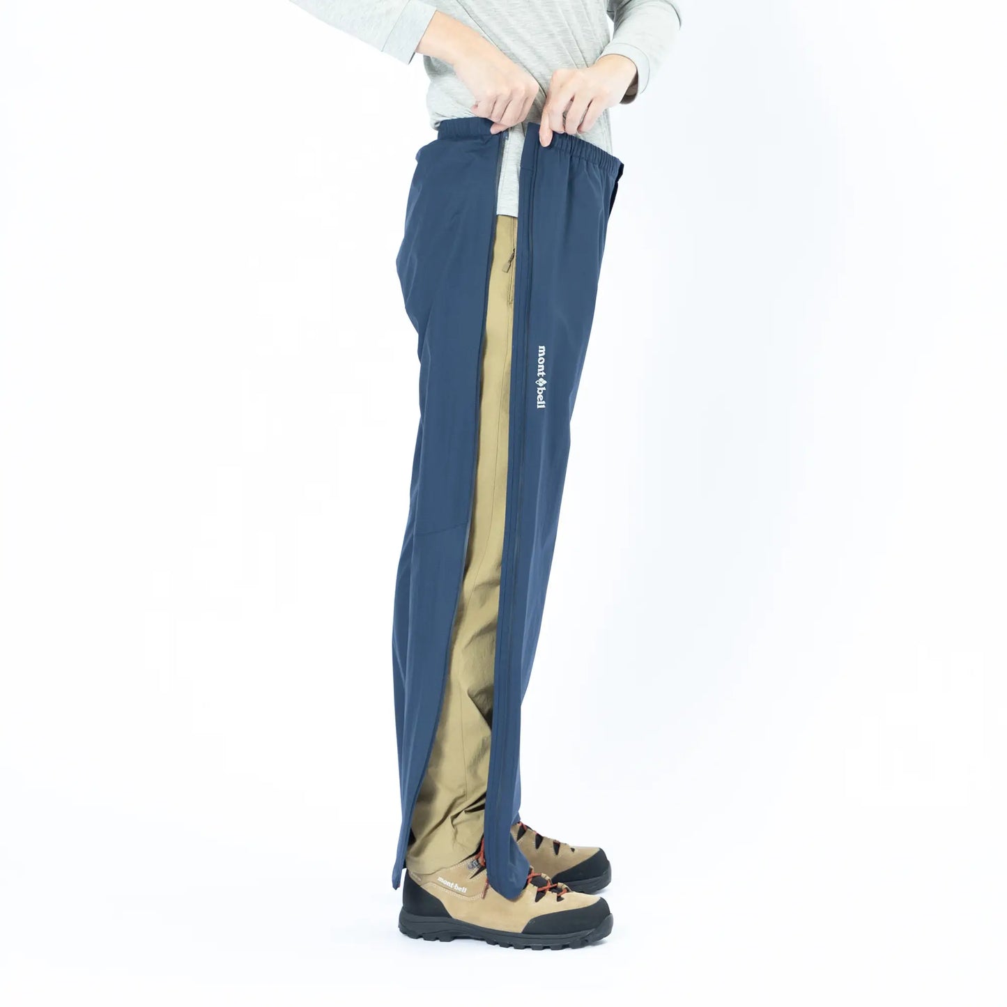 mont-bell: SUPER DRY-TEC Full-Zip Rain Pants Men's