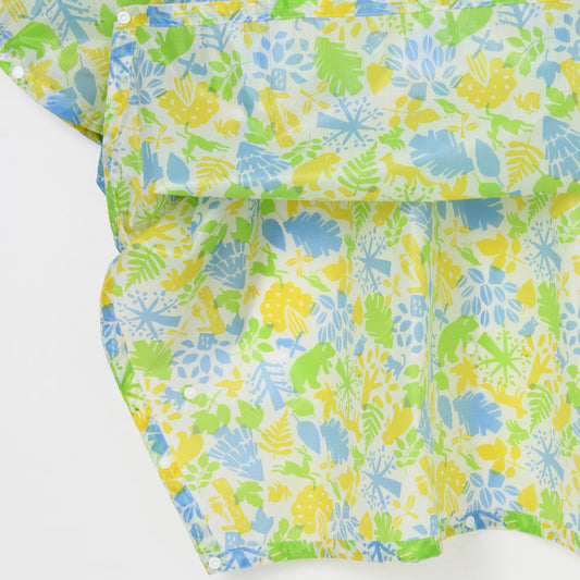 mont-bell: Print Trekking Rain Poncho Kid's