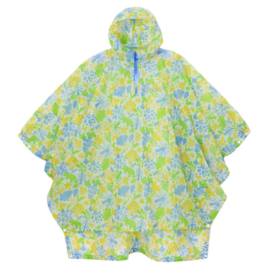 mont-bell: Print Trekking Rain Poncho Kid's