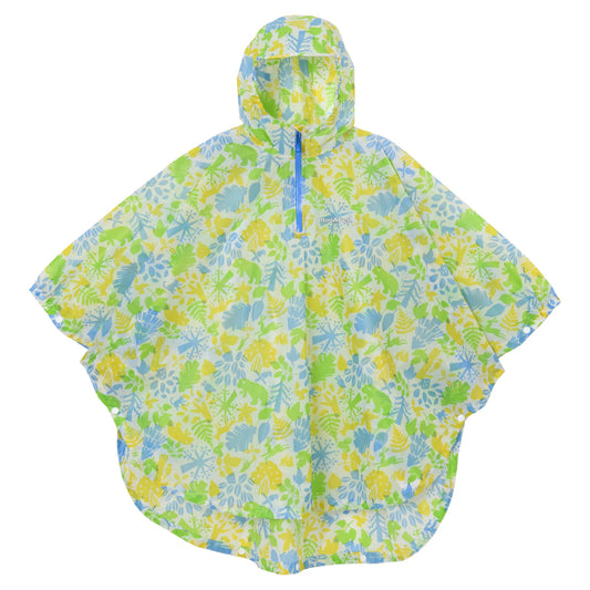mont-bell: Print Trekking Rain Poncho Kid's