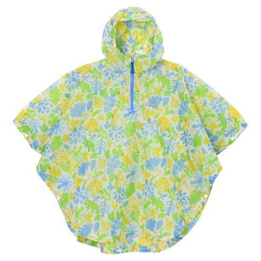 mont-bell: Print Trekking Rain Poncho Kid's
