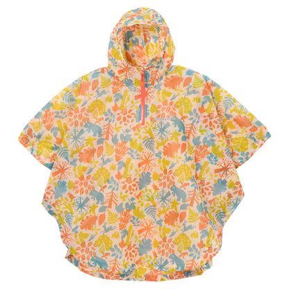 mont-bell: Print Trekking Rain Poncho Kid's