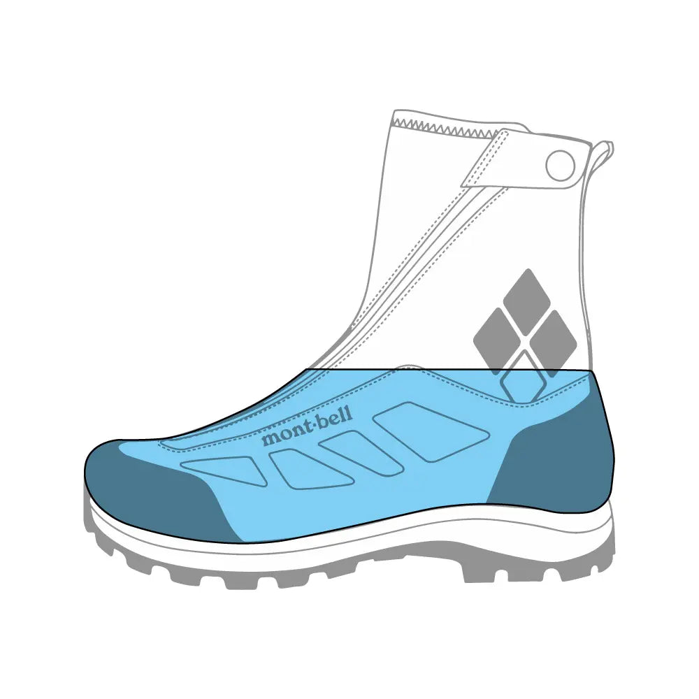 mont-bell: Mountain Cruiser 400 w/ Gaiters Men's - Wide