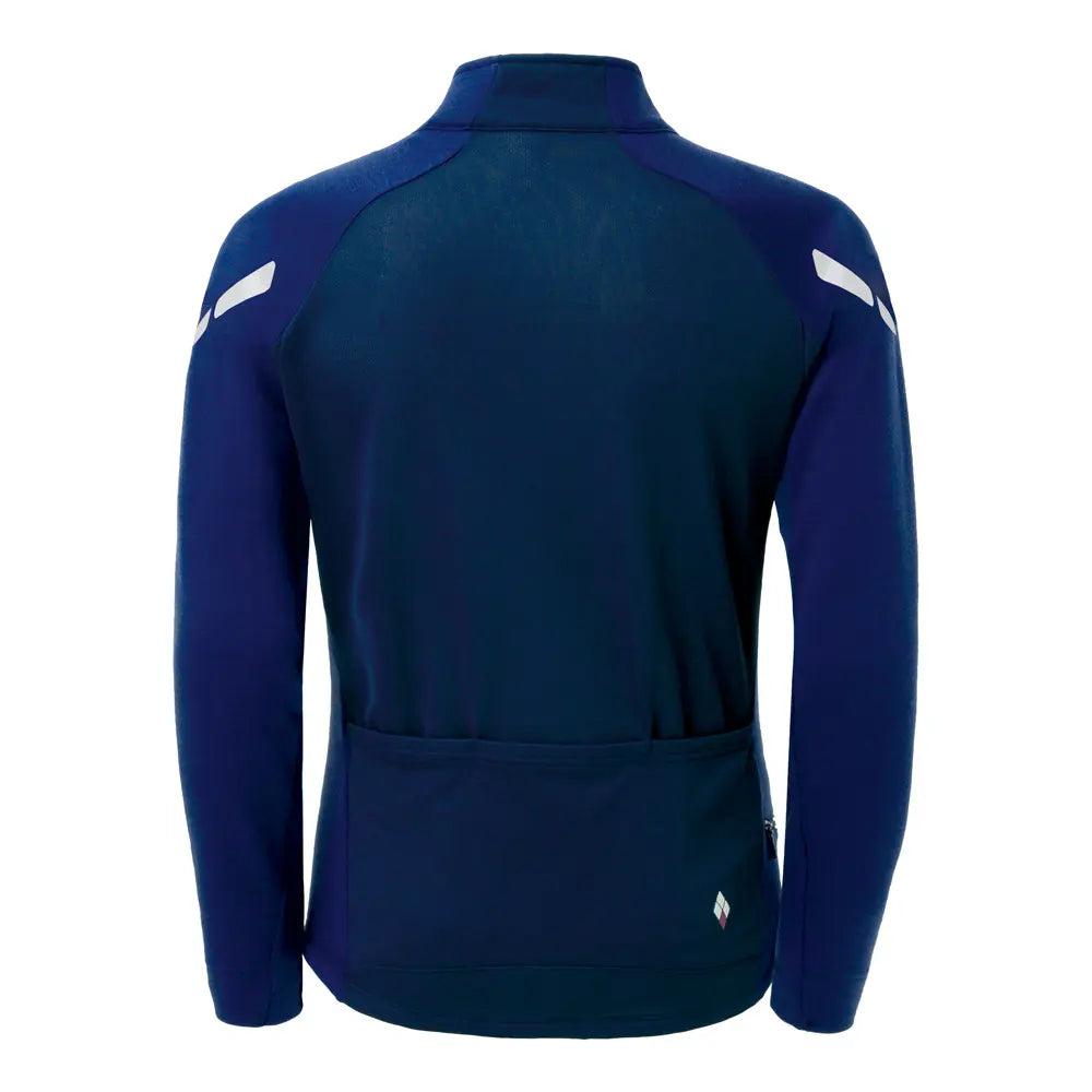 mont-bell: Merino Wool Plus Striped Cycle Jersey Women's