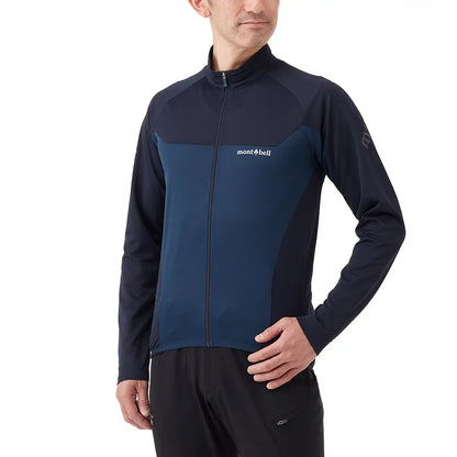 mont-bell: Cycool Long Sleeve Zip Shirt Men's