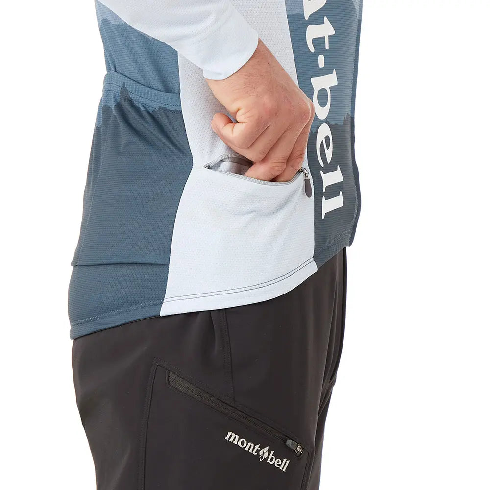 mont-bell: Wickron Cool Cycling Long Sleeve Jersey #1