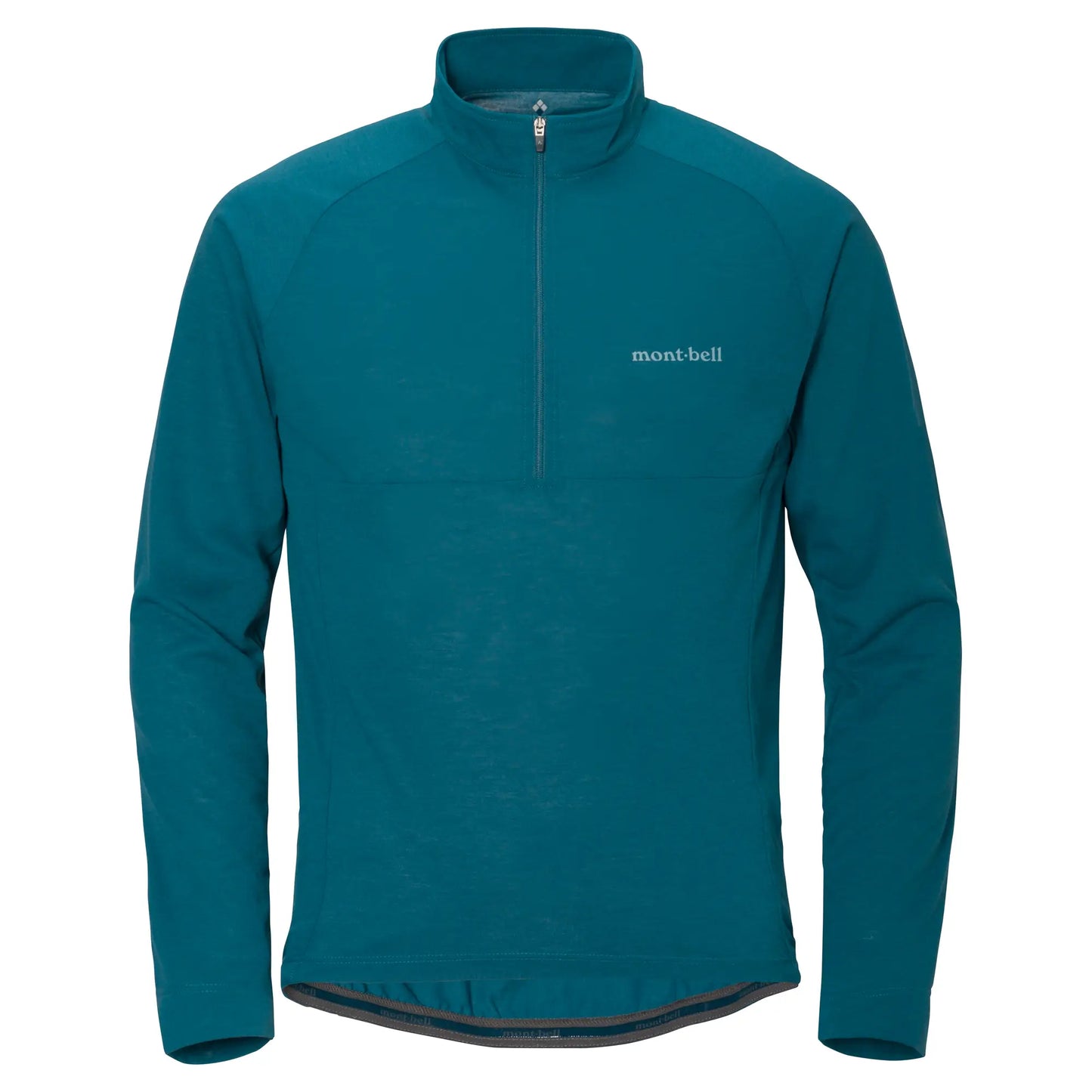 mont-bell: Wickron Cycling Long Sleeve Zip Shirt