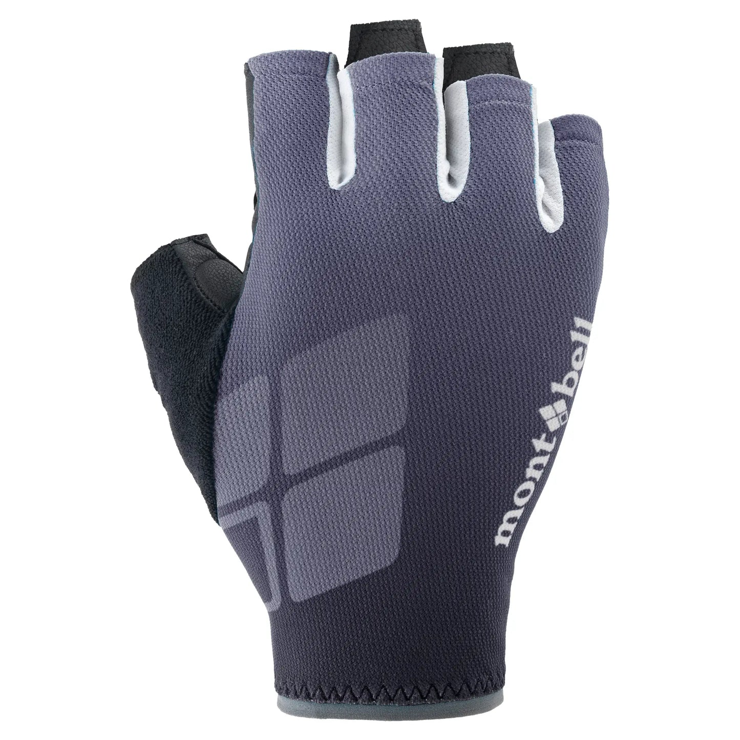 mont-bell: Wickron Cool Print Cycling Fingerless Gloves
