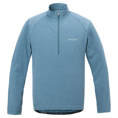 mont-bell: Wickron UV-TECT Cycling Long Sleeve Zip Shirt Men's
