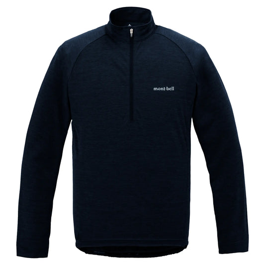 mont-bell: Wickron UV-TECT Cycling Long Sleeve Zip Shirt Men's