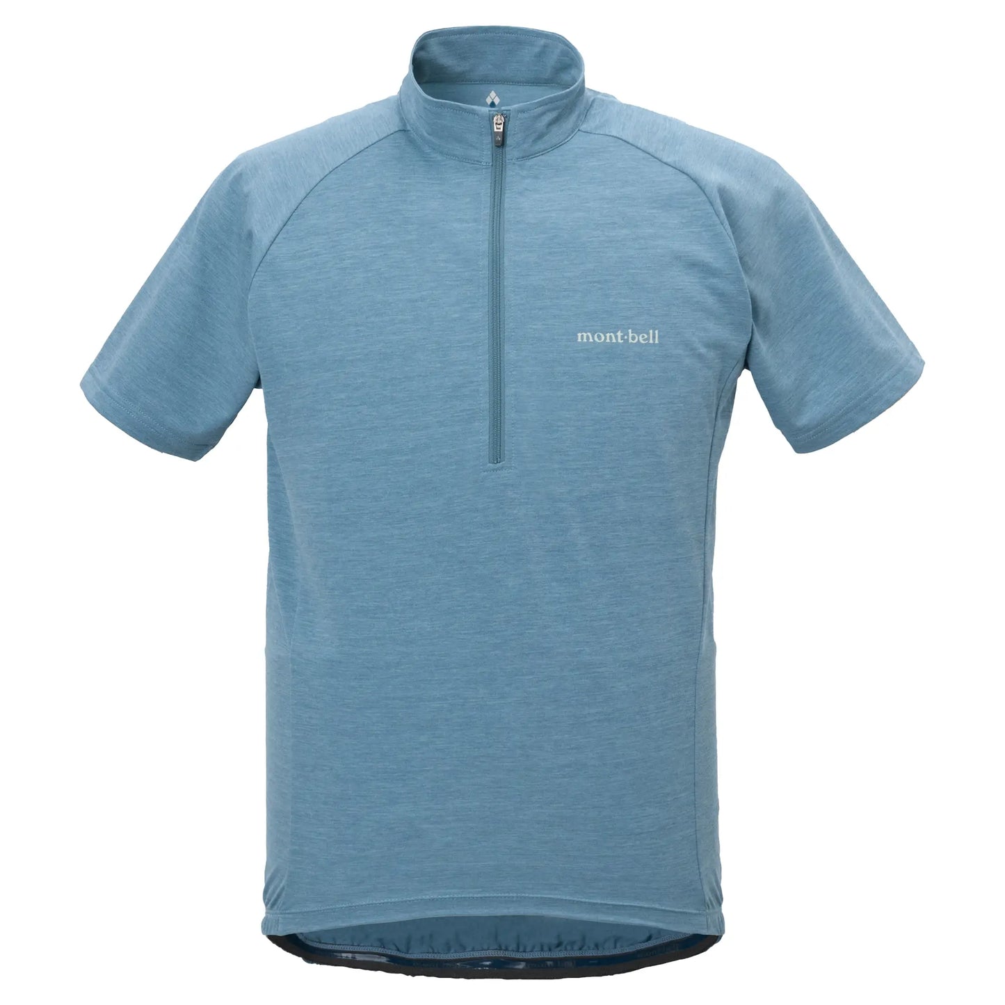 mont-bell: Wickron UV-TECT Cycling Short Sleeve Zip Shirt Men's