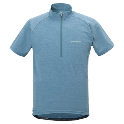 mont-bell: Wickron UV-TECT Cycling Short Sleeve Zip Shirt Men's