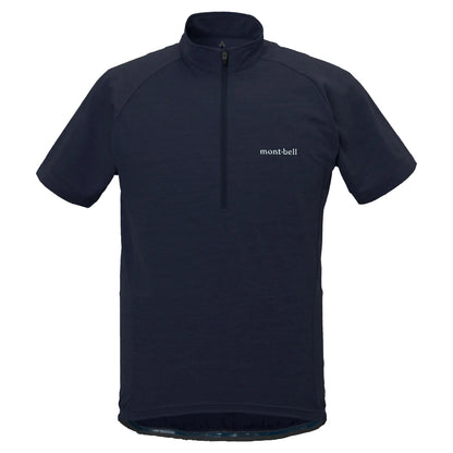 mont-bell: Wickron UV-TECT Cycling Short Sleeve Zip Shirt Men's