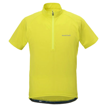 mont-bell: Wickron UV-TECT Cycling Short Sleeve Zip Shirt Men's