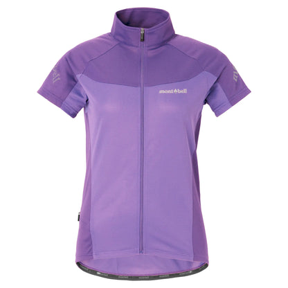 mont-bell: Cycool Short Sleeve Zip Shirt Women's