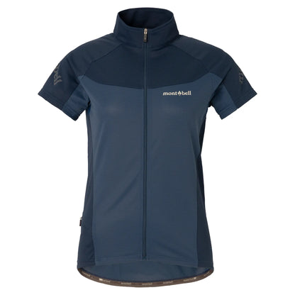 mont-bell: Cycool Short Sleeve Zip Shirt Women's