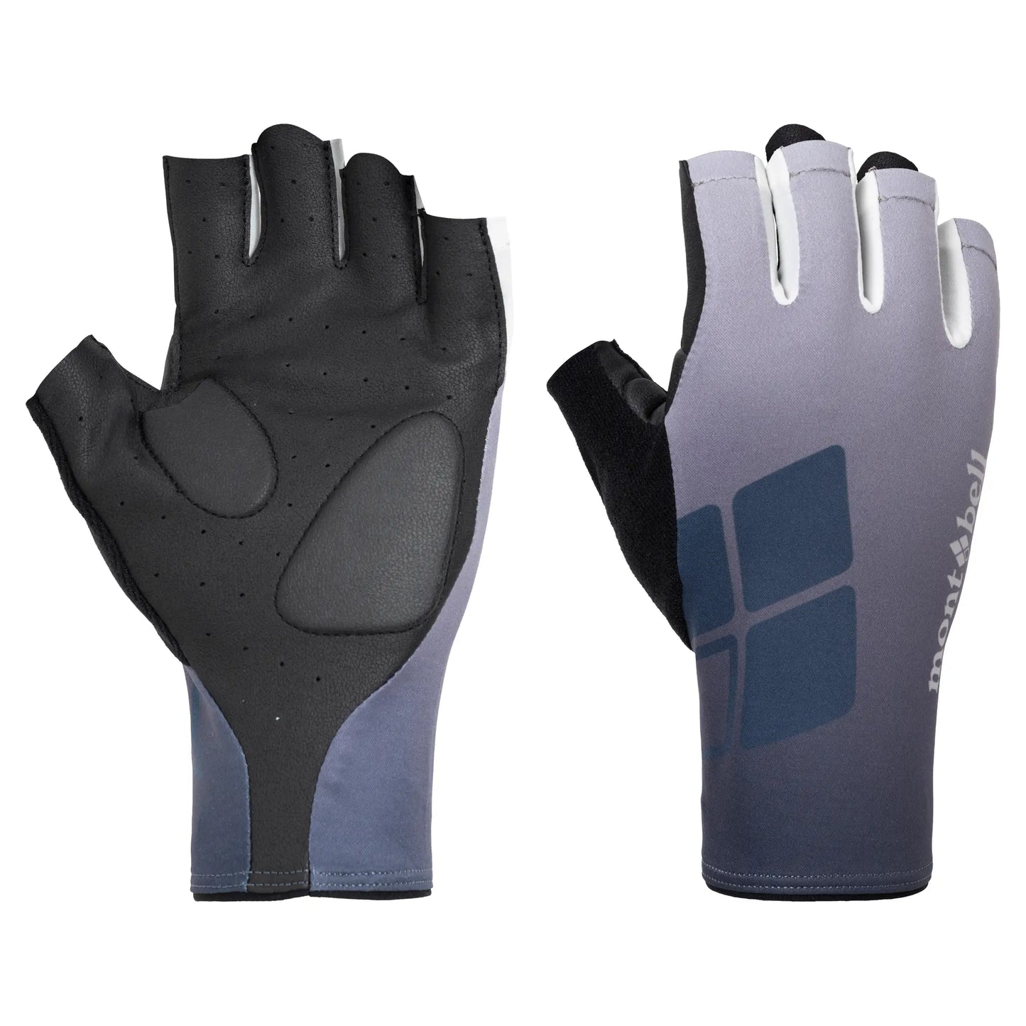mont-bell: Wickron UV-TECT Print Cycling Fingerless Gloves