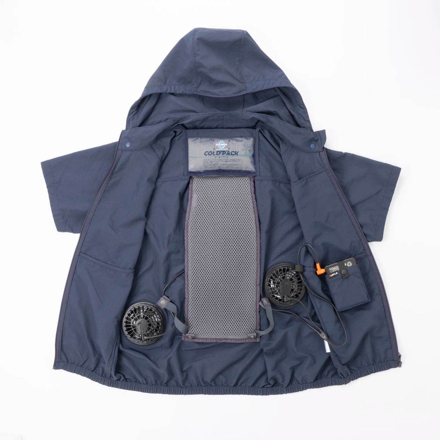 mont-bell: FanBlow Hooded Short Sleeve Jacket