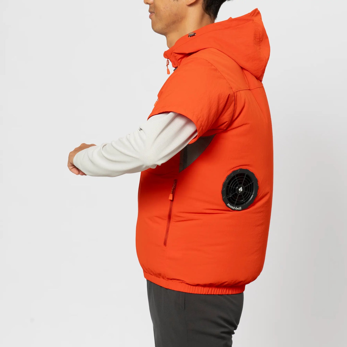 mont-bell: FanBlow Hooded Short Sleeve Jacket