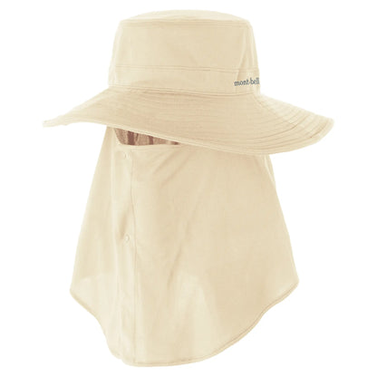 mont-bell: Wickron Cool Field Detachable Face Shade Hat